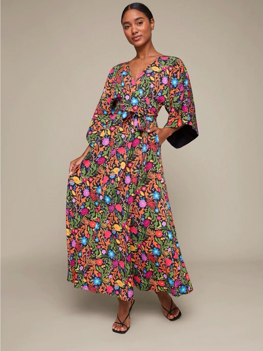 Mixed by Nasrin Maxi Dress in Aurelia, New with Tags. Size: Large.